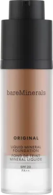 Тональный флюид Bare Minerals Liquid Foundation минеральный сияющий веганский, 30 мл/ Бэйр Минералс
