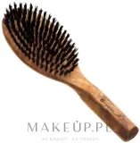 Щётка для волос Hydrea London Olive Wood Styling Hair Brush Pure Boar Bristle — фото 1