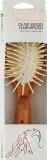 Щётка для волос Hydrea London Olive Wood Anti-Static Hair Brush Extra Long Pins — фото 1