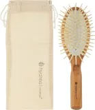 Щётка для волос Hydrea London Olive Wood Anti-Static Hair Brush Extra Long Pins — фото 2