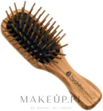 Мини-щётка для волос Hydrea London Olive Wood Mini Anti-Static Hair Brush — фото 1
