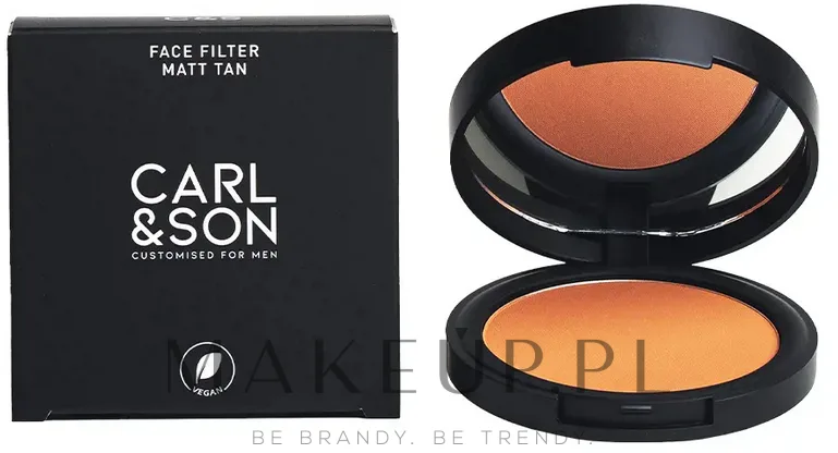 Бронзирующая пудра Carl&Son Face Filter Matt Tan матирующая, 9,6 г