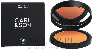 Бронзирующая пудра Carl&Son Face Filter Matt Tan матирующая, 9,6 г