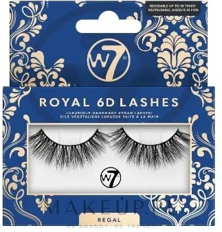 Накладные ресницы W7 Royal 6D Lashes с эффектом 6D, ручной работы, 2 шт