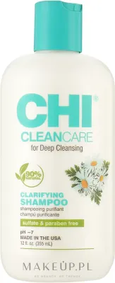 Шампунь для волос CHI Clean Care Clarifying Shampoo глубоко очищающий, с алоэ и ромашкой, 355 мл