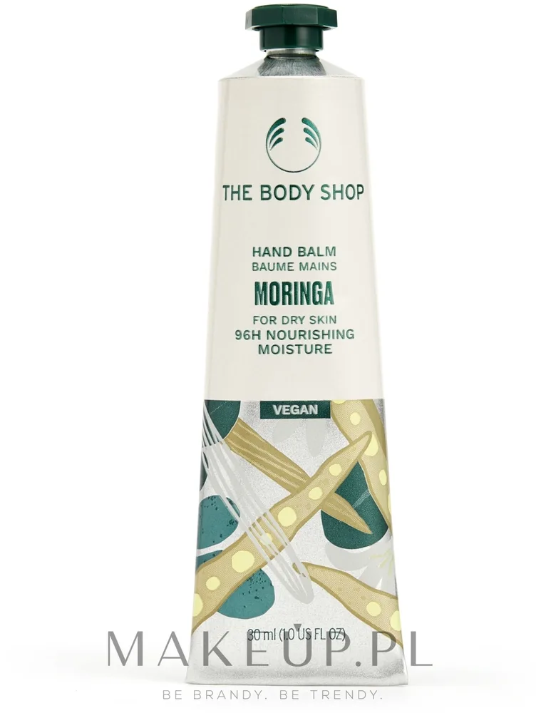 Бальзам для рук The Body Shop Vegan Moringa Hand Balm с маслом моринги, увлажняющий, 30 мл