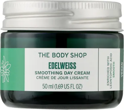 The Body Shop Edelweiss крем для лица дневной разглаживающий с экстрактом эдельвейса 50 мл