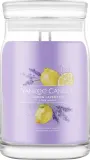 Yankee Candle Lemon Lavender / Свеча в банке, лимон, лаванда и ваниль, 2 фитиля, 567 г — фото 2