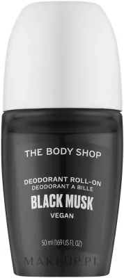 The Body Shop Black Musk дезодорант шариковый 50 мл, с алоэ, аромат мускуса, ванили и розового перца