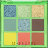 Палетка теней для век W7 Pressed Pigment Palette Jungle Colour 9 оттенков, оттенок Crocodile — фото 1