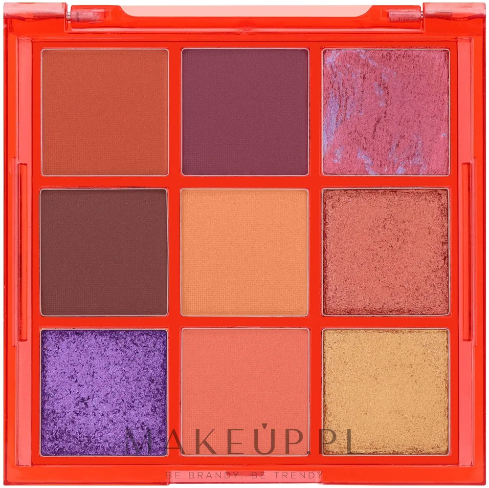 Палетка теней для век W7 Pressed Pigment Palette Jungle Colour 9 оттенков, оттенок Toucan
