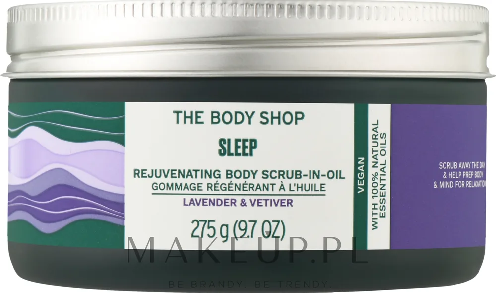 Скраб-масло для тела The Body Shop Sleep Rejuvenating для вечернего ухода, 275 г