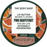 Масло для губ The Body Shop Pink Grapefruit Lip Butter For Dry Lips питательное, с маслом семян грейпфрута, 10 мл — фото 1