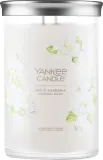 Свеча ароматическая Yankee Candle White Gardenia Tumbler «Белая гардения» на подставке, 2 фитиля, 567 г — фото 1