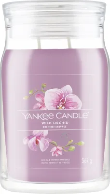 Ароматическая свеча Yankee Candle Wild Orchid / Дикая орхидея в банке, 2 фитиля, 567 г