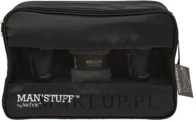 Набор для мужчин Man'Stuff Sports Bag, гель для душа, шампунь, косметичка и полотенце, аромат чёрного перца