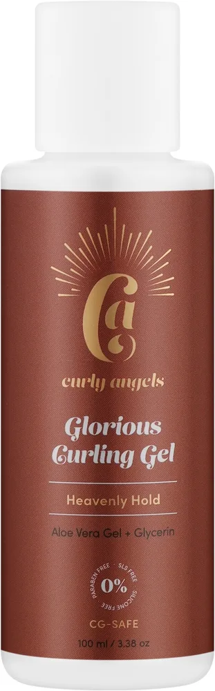 Гель для кудрявых волос Curly Angels Glorious Curling Gel, для укладки локонов, 180 мл