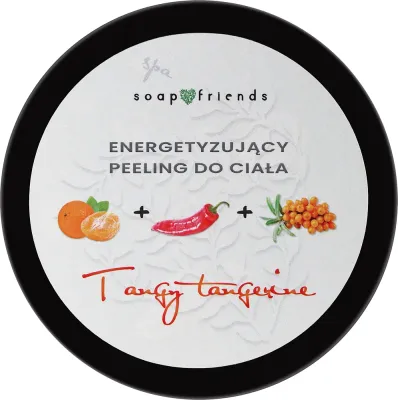 Soap&Friends Soap&Friends Tangy Tangerine - Soap and Friends Tangy Tangerine скраб для тела сахарно-солевой с перцем и ароматом мандарина, 230 г