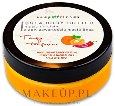 Масло для тела Soap&Friends Tangy Tangerine на основе масла ши 80% разогревающее