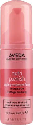 Пенка для укладки волос Aveda Nutriplenish Styling Treatment Foam увлажняющая, мягкой фиксации, 200 мл