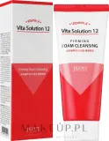 Jigott Vita Solution 12 Firming Foam укрепляющая пенка с облепихой коллагеном и аиром 180 мл — фото 2