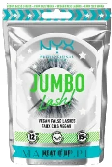 Накладные ресницы NYX Professional Makeup Jumbo Lash! Heat It Up, чёрные с голубым, до 15 применений, 2 шт