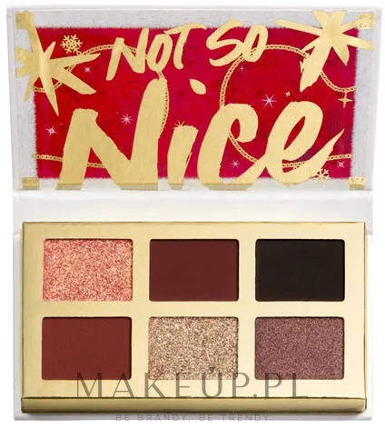 Палетка теней для век NYX Professional Makeup Mrs. Claus Eyeshadow Palette 6 оттенков, оттенок Up To Snow Good