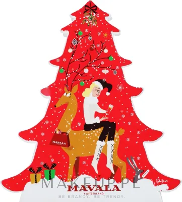 Набор Mavala Winter Magic Tree концентрированный крем для рук и бальзам для губ с маслом ши 50 мл+4.5 г
