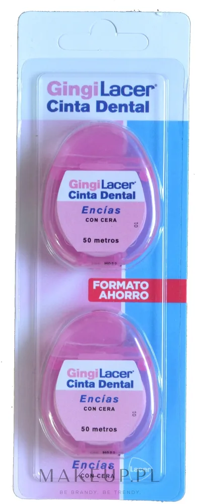 Набор зубной ленты Lacer Gingi Cinta Dental, вощёная, 2 шт. по 50 м