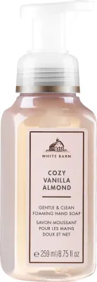 Пенное мыло для рук Bath & Body Works Cozy Vanilla Almond с ванилью и миндалём, 259 мл