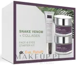 Стартовый набор Dr. Eve_Ryouth Snake Venom + Collagen дневной ночной крем и крем для век 50+50+15 мл — фото 1