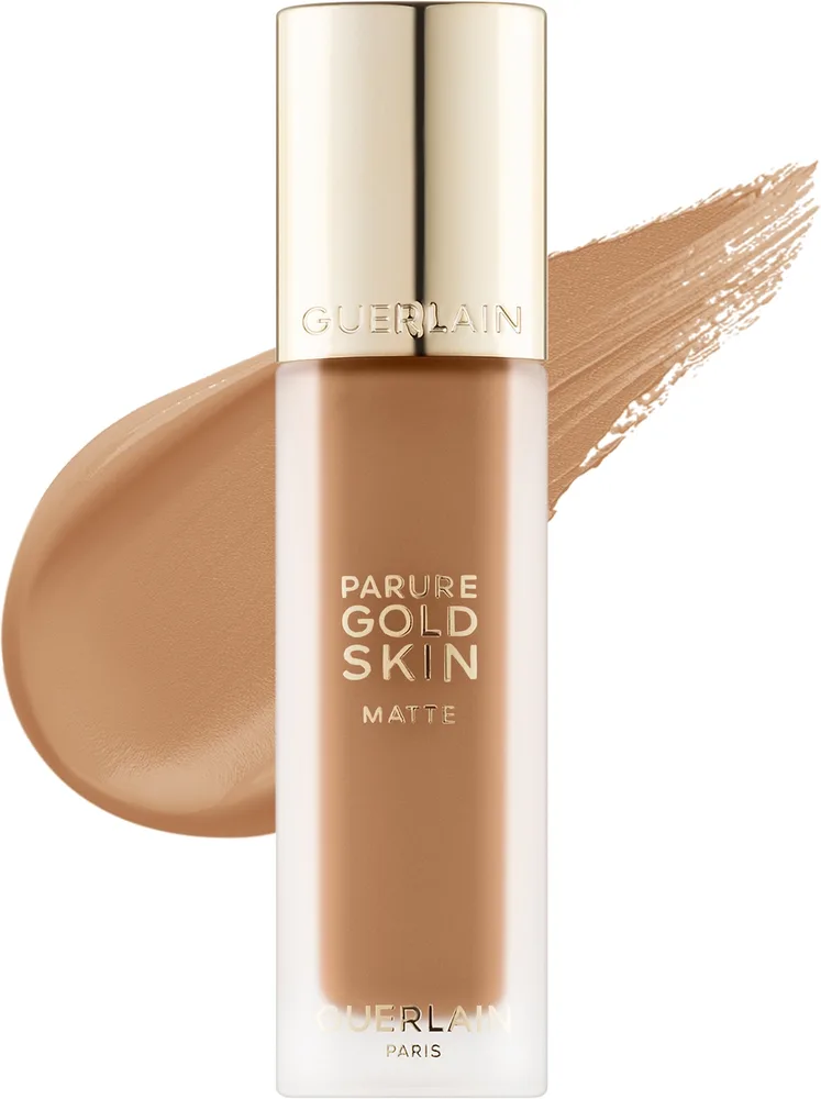 Тональный флюид Guerlain Parure Gold Skin Matte матирующий антивозрастной, 35 мл, оттенок 3.5N