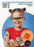 Временные татуировки TATTon.me American Animal AR Set с животными Северной и Южной Америки, с дополненной реальностью, для детей — фото 1