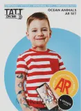 Временные татуировки TATTon.me Ocean Animal AR Set с животными, с дополненной реальностью, для детей — фото 1