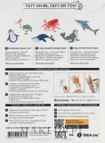 Временные татуировки TATTon.me Ocean Animal AR Set с животными, с дополненной реальностью, для детей — фото 2