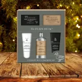 Мужской набор Baylis & Harding Fuzzy Duck Hemp & Bergamot гель для тела и волос мыло и бальзам после бритья 300+130 мл+150 г — фото 3