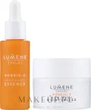 Набор Lumene Valo Glow Treasures эссенция 30 мл и увлажняющий дневной крем 50 мл для сияния — фото 2