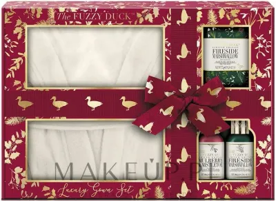 Набор Baylis & Harding The Fuzzy Duck Winter Wonderland крем для ванны 100 мл гель для тела 100 мл соль для ванны 75 г и халат