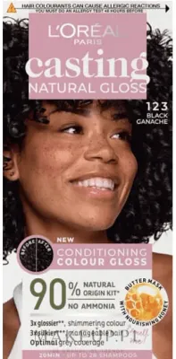 Краска для волос L'Oreal Paris Casting Natural Gloss полустойкая, с маской с мёдом, 48 мл