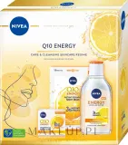 Набор NIVEA Q10 Energy дневной крем SPF15 мицеллярная вода с витамином C и тканевая маска 50+400 мл — фото 1