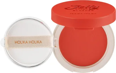 Румяна для щёк Holika Holika Jelly Dough Blusher гелевые, компактные, матовые, 4,2 г