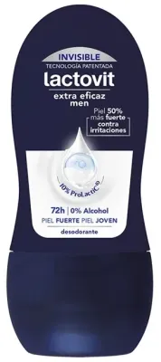 Lactovit Men Roll-On дезодорант шариковый мужской, защита 48 часов, с молочными протеинами, 50 мл