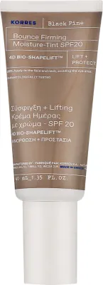 Крем для лица тонирующий Korres Black Pine SPF20 тонус 40 мл