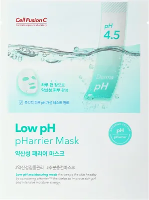 Маска для лица Cell Fusion C Low pH pHarrier Mask тканевая, с низким pH, 10 масок по 25 мл, 25 мл