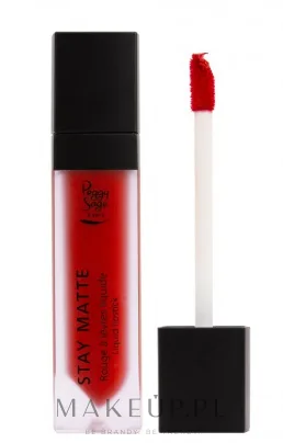 Жидкая помада для губ Peggy Sage Stay Matte Rouge levres Liquide матовая, стойкая, 6 мл, оттенок Ruby Red