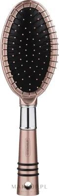 Массажная щётка для волос Titania Metallic овальная золотистый