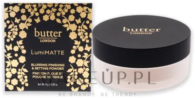 Фиксирующая пудра Butter London LumiMatte Blurring Finishing Setting полупрозрачная, 8 г