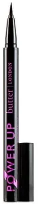 Подводка для глаз Butter London Power Up All Day Wear Liquid Eyeliner жидкая, матовая чёрная, водостойкая, 0,5 мл