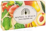 Мыло для тела The English Soap Company Mango & Peach с манго и персиком, 190 г — фото 1