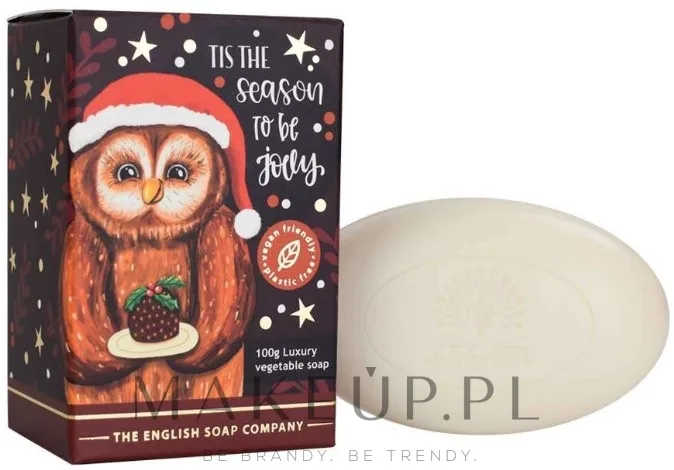 Мыло The English Soap Company Christmas Owl подарочное с пряным ароматом, 100 г